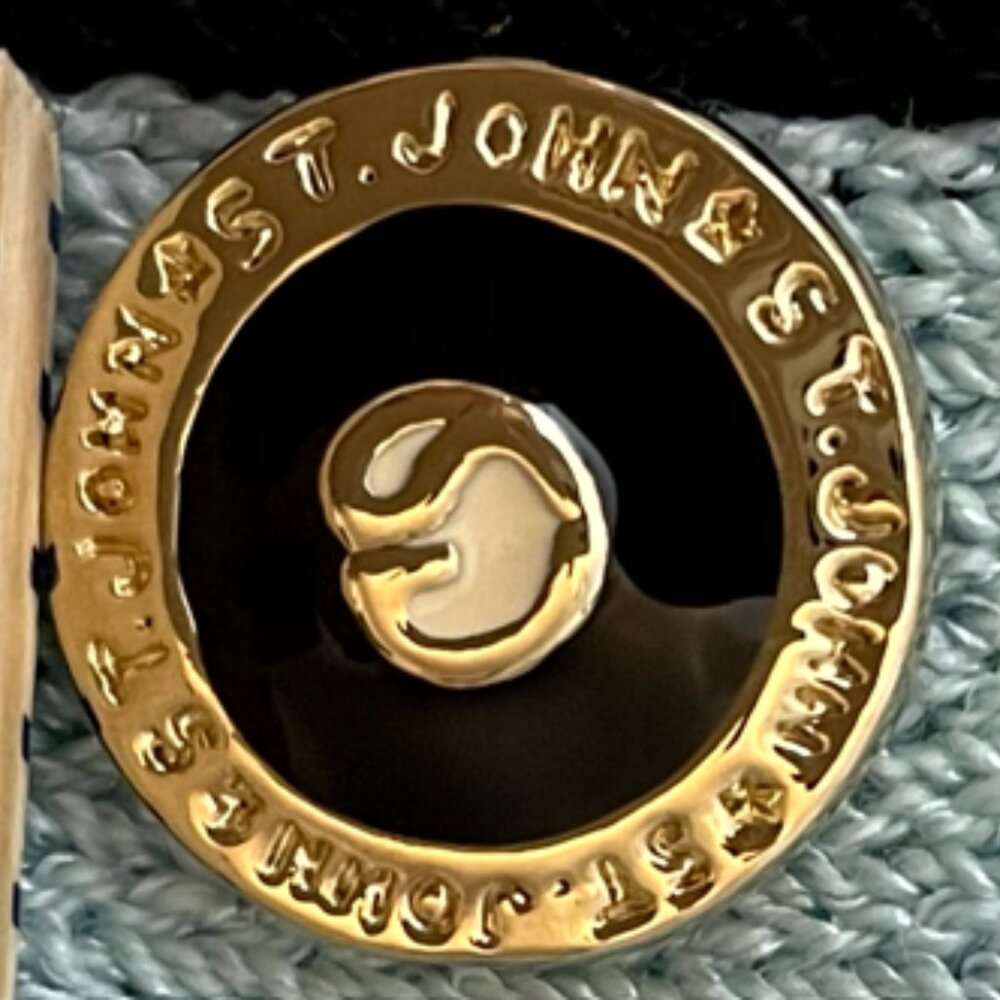 14 each Matching St John Replacement Buttons and Tag